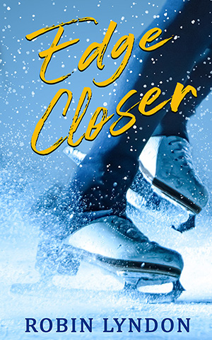book cover showing a figure skater